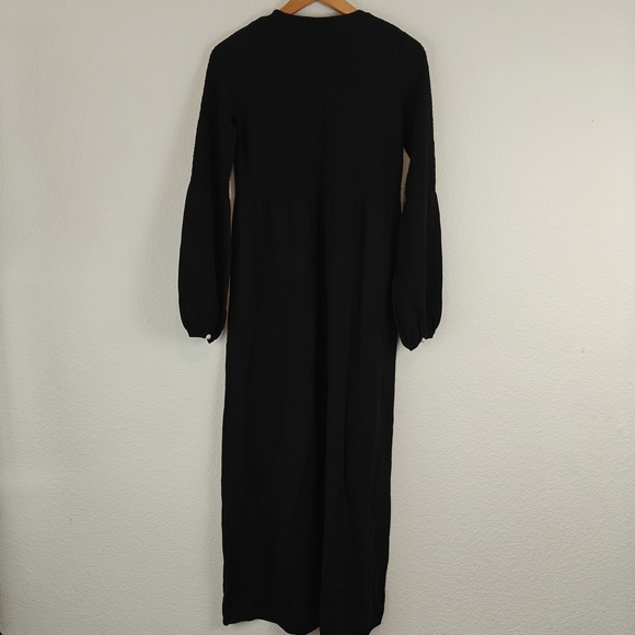 NWOT Pomander Place Tuckernuck Black Double Knit Lennox Midi Dess Size XS - Picture 14 of 16